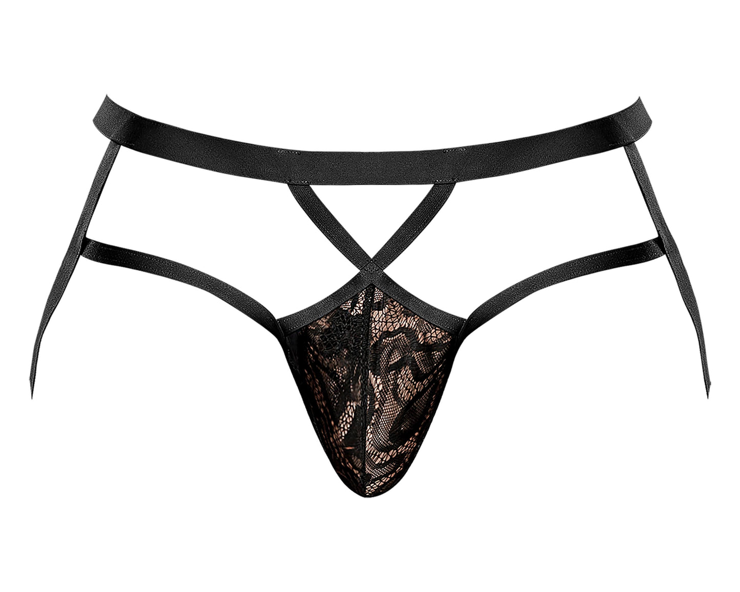 Lucifer Strappy Jock Black L/xl