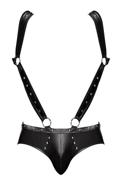 Uranus Studded Harness Black L/xl