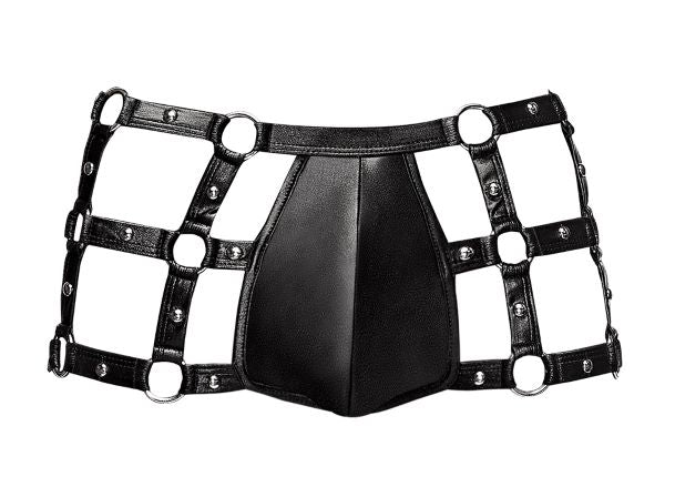 Vulcan Studded Harness Black S/m