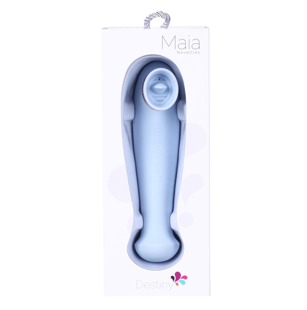 Destiny Blue Sucking Clitoral Stimulator