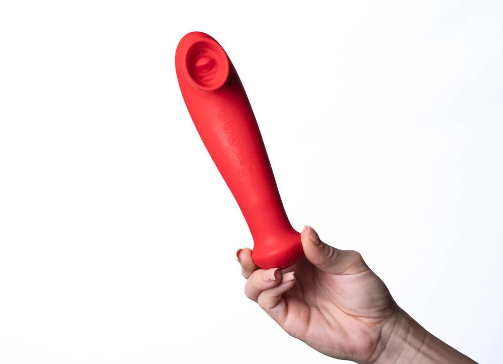 Destiny Red Sucking Clitoral Stimulator