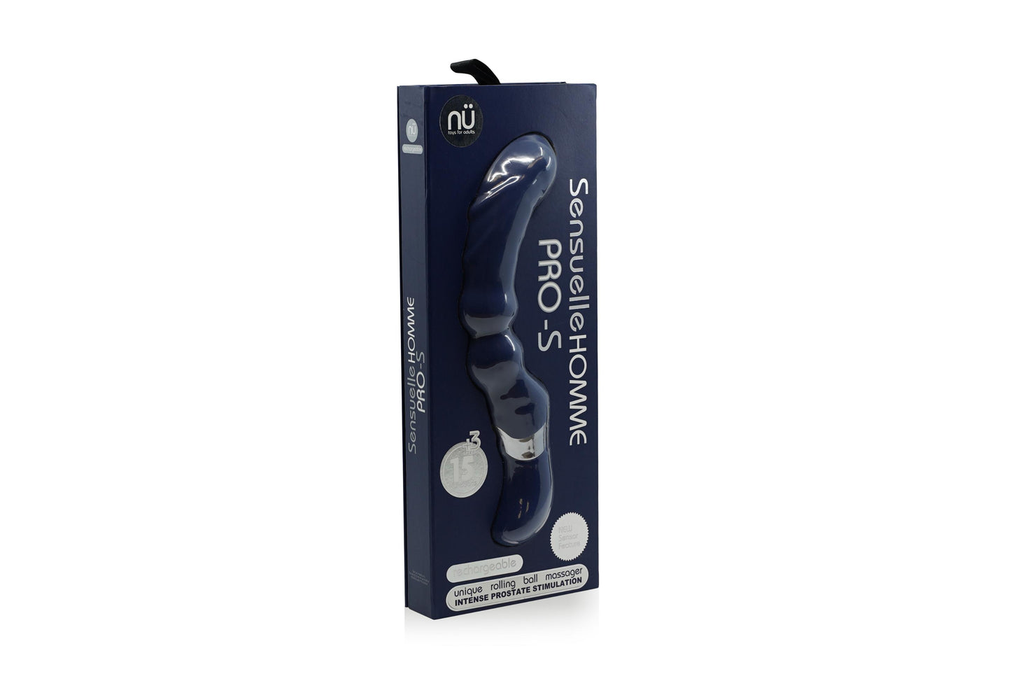 Sensuelle Homme Pro-s Prostate Massager Navy Blue