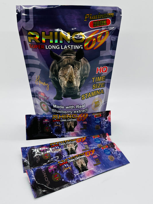 Rhino 69 Honey Blueberry Pouch