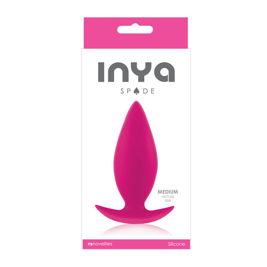 Inya Spades Medium Butt Plug Pink