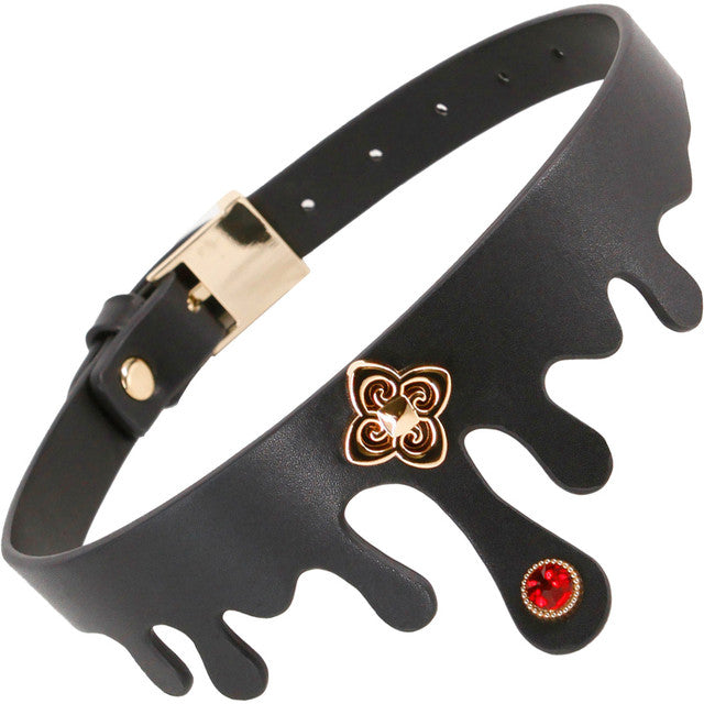 Fetish & Fashion Elvira Collar Black