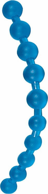 Thai Jelly Anal Beads-blue