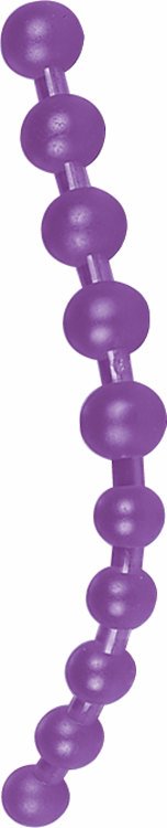 Thai Jelly Anal Beads-purple