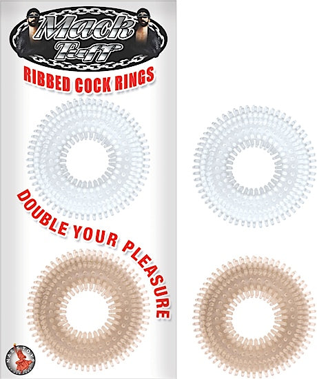 Mack Tuff Ribbed Cock Rings