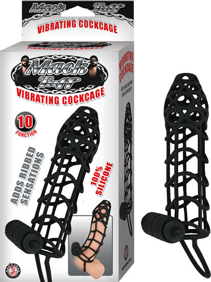 Mack Tuff Cock Cage Black