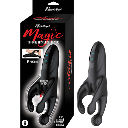 Magic Thumping Masturbator Black