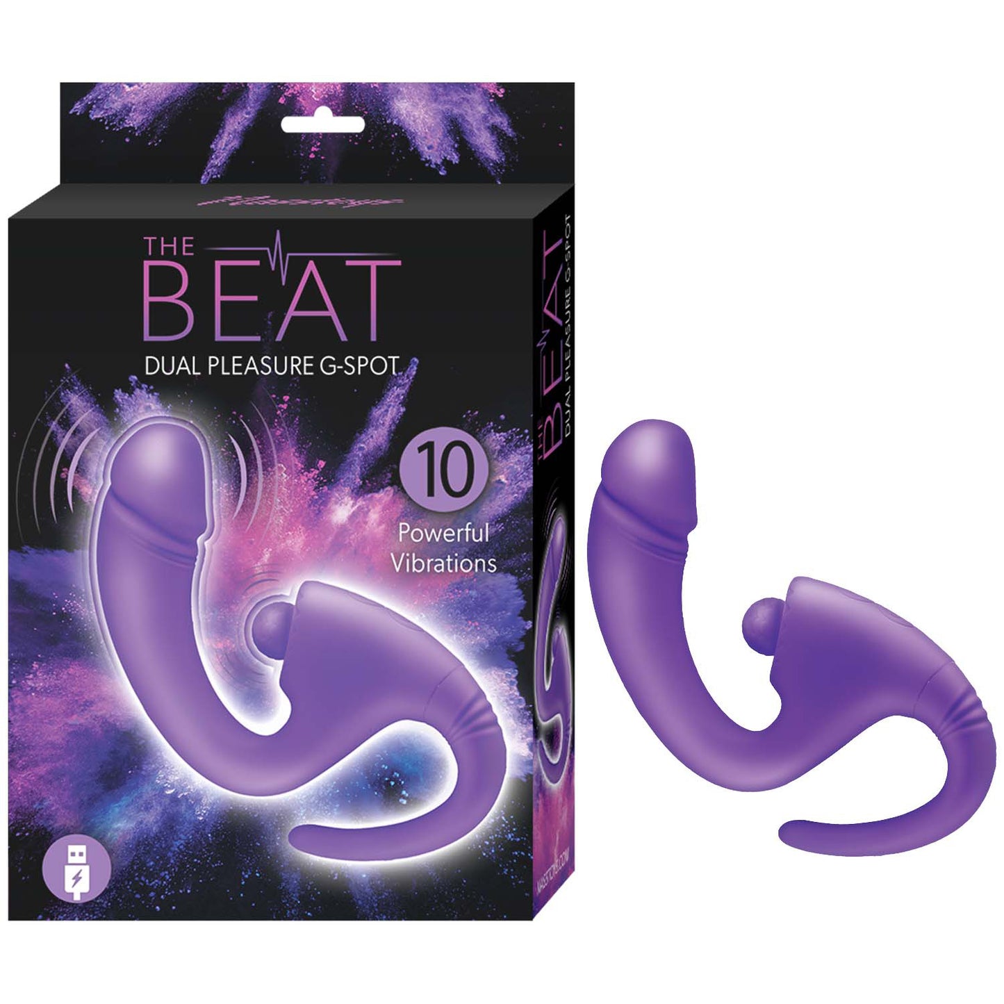 The Beat Dual Pleasure G-spot Purple