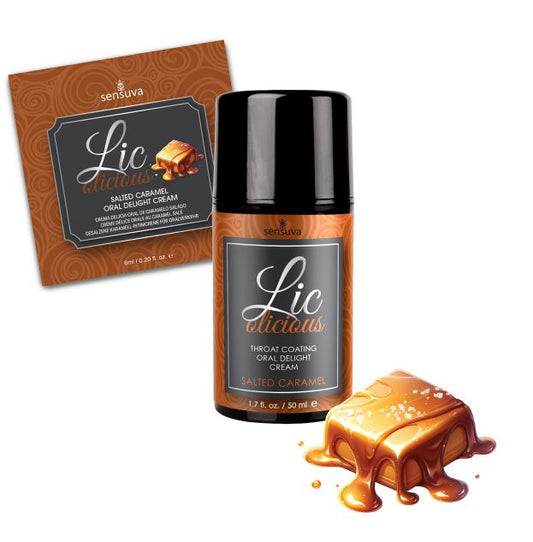 Lic O Licious Oral Delight Cream Salted Caramel 6ml