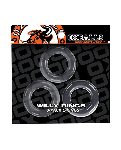 Willy Rings 3 Pk Cockrings White