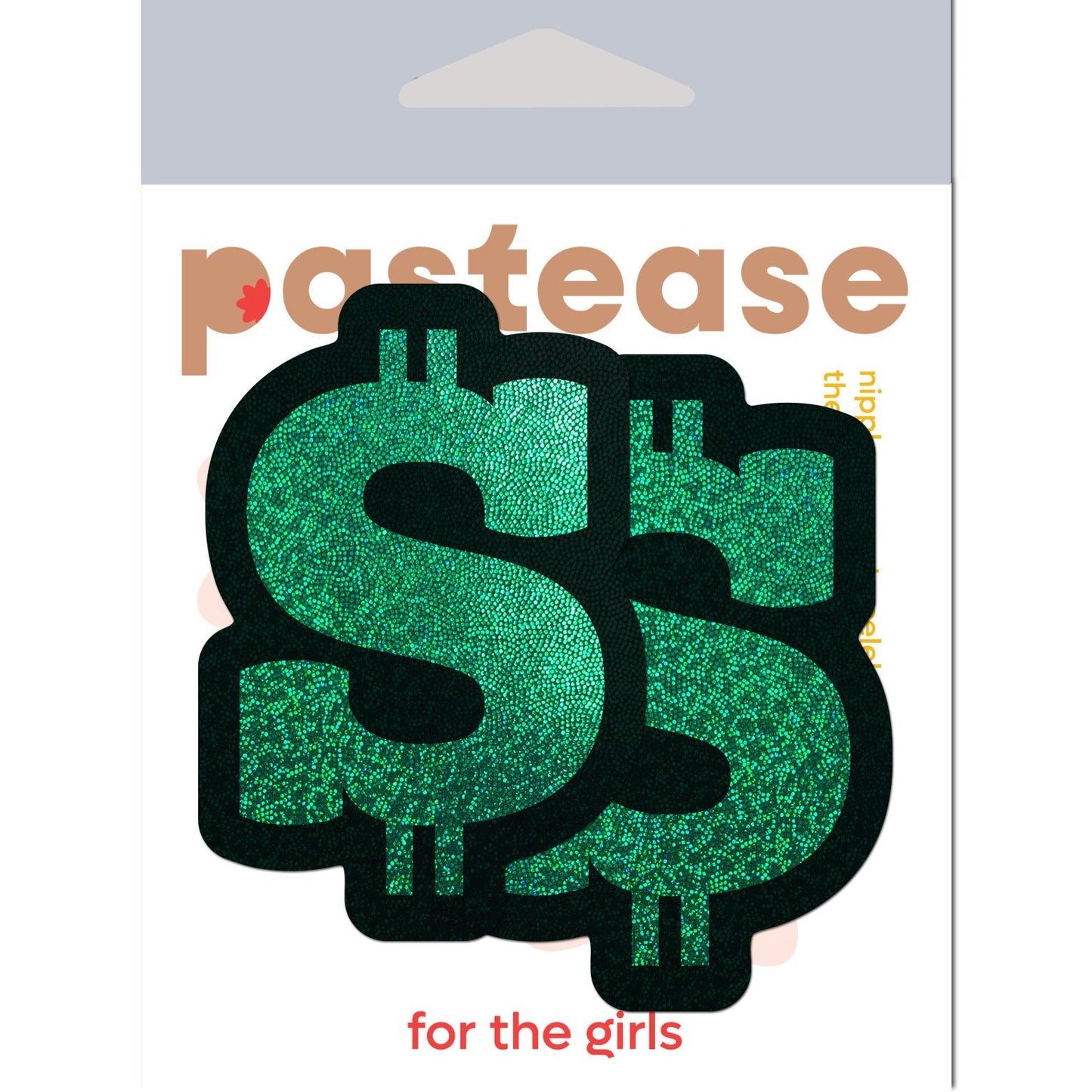 Pastease Green Glitter Dollar Sign