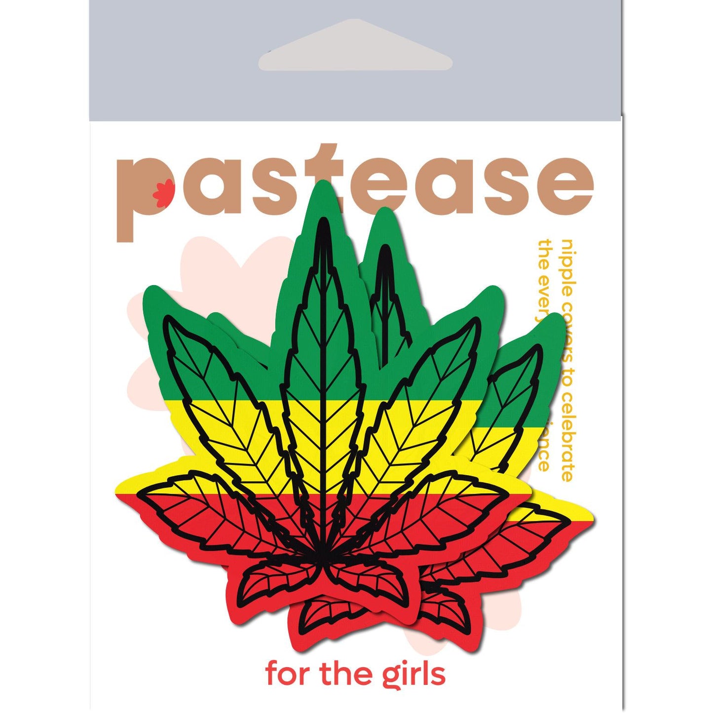 Pastease Indica Pot Leaf Rasta Weed Nipple Pasties