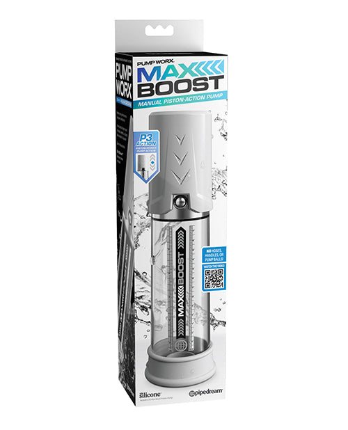 Pump Worx Max Boost White/ Clear