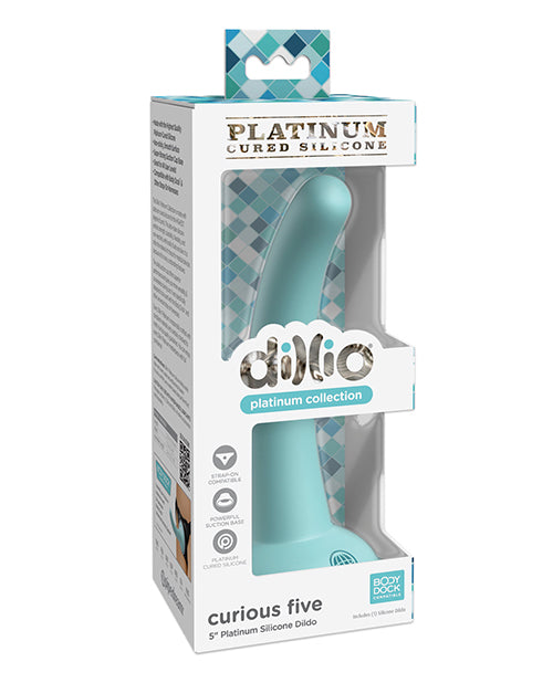 Dillio Platinum 5in Curious Five Teal