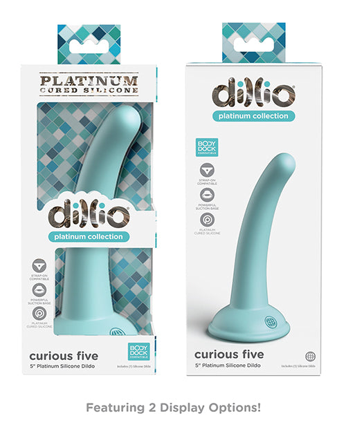 Dillio Platinum 5in Curious Five Teal