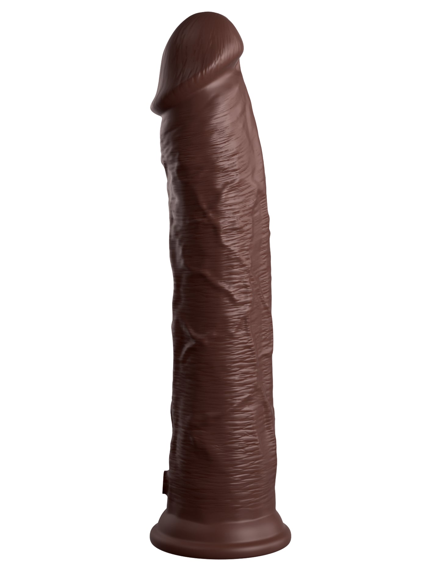 King Cock Elite 11 In Dual Density Brown