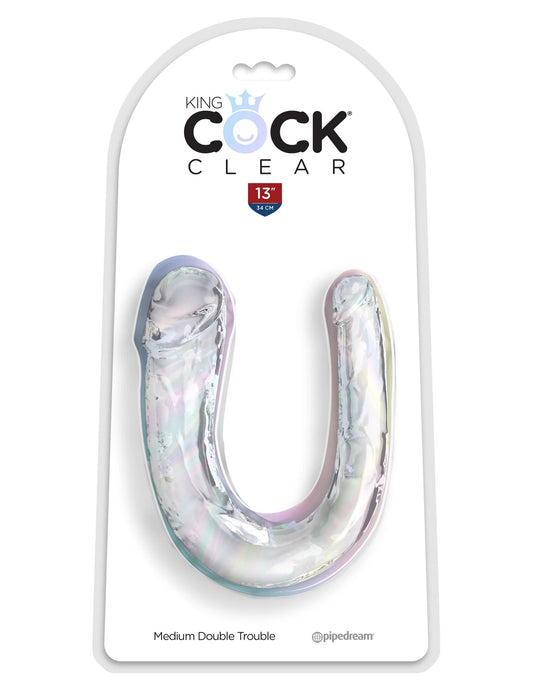 King Cock Clear Medium Double Trouble