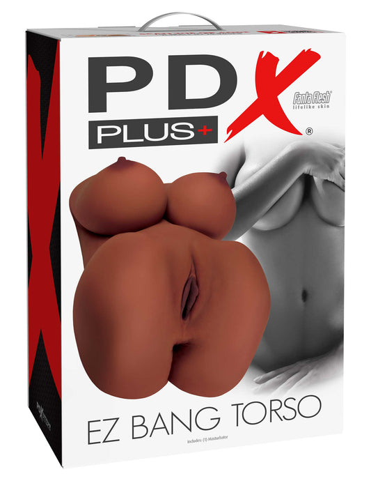 Pdx Plus Ez Bang Torso Brown