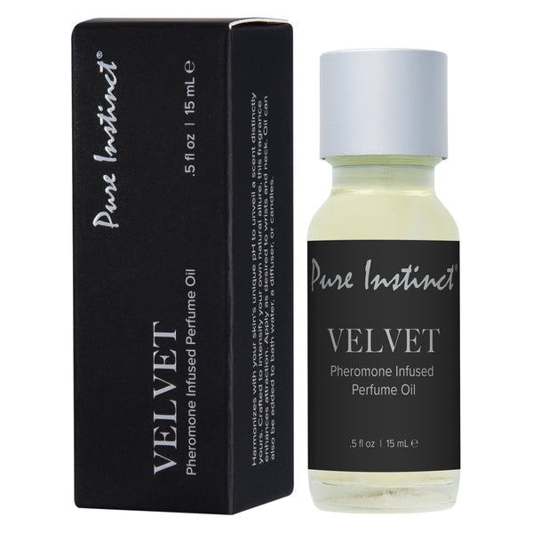 Pure Instinct Pheromone Infused Perfume Oil Eau De Parfum Velvet .5fl Oz/15ml