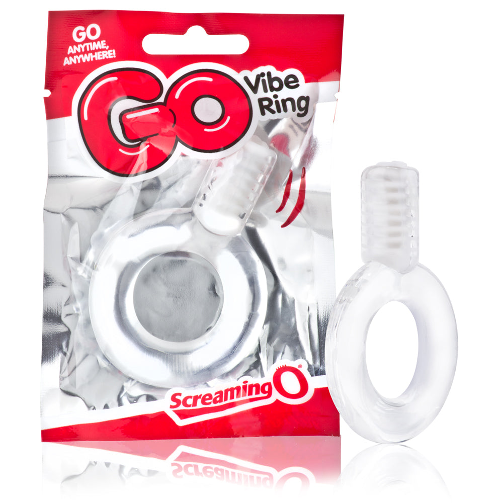 Screaming O Go Vibe Ring Clear