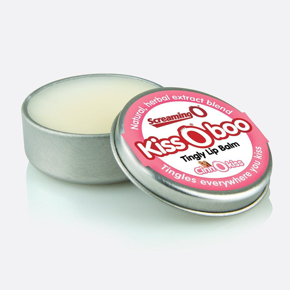 Kiss O Boo Cinnamon Tingly Lip Balm