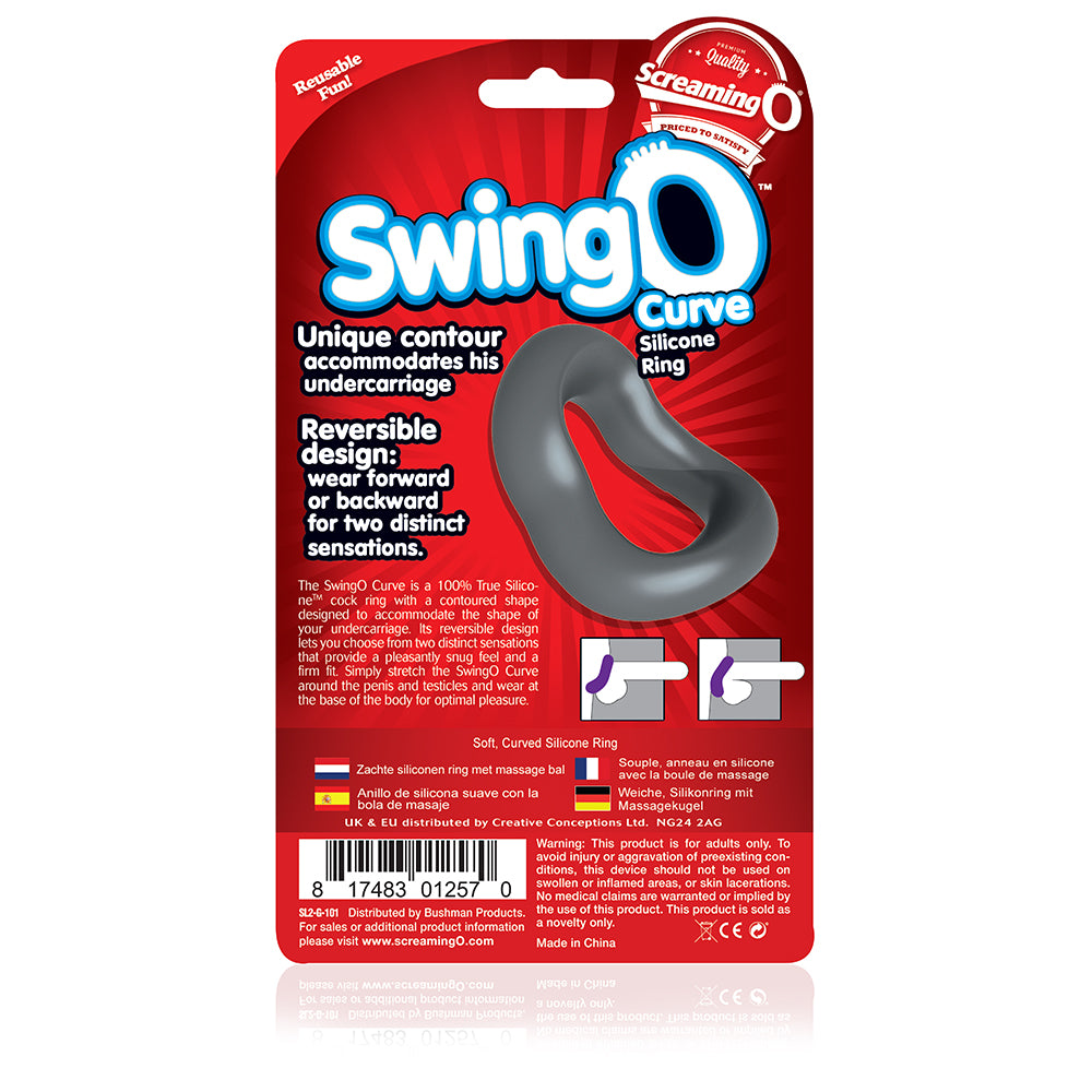 Screaming O Swing O Curved Grey C-ring