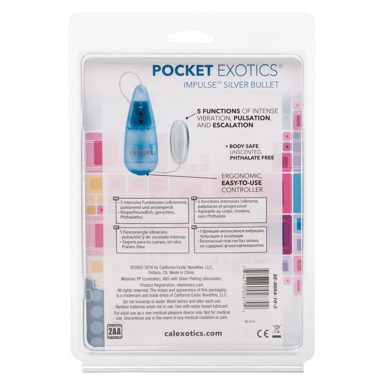 Pocket Exotic Impulse Pocket Pak Silver Bullet