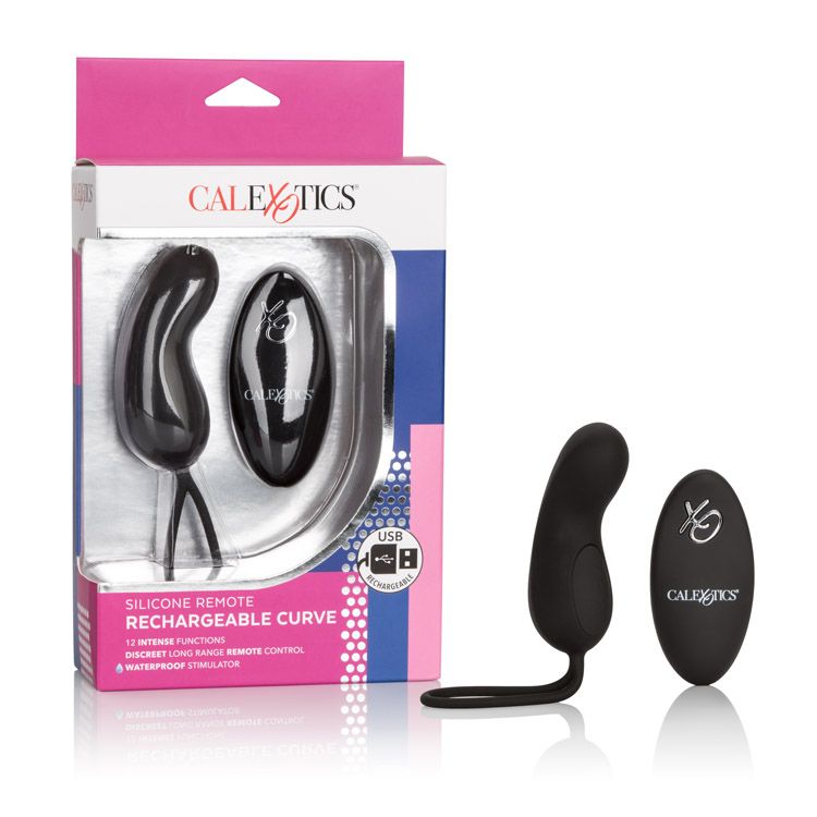 Silicone Remote Rechargeable Curve