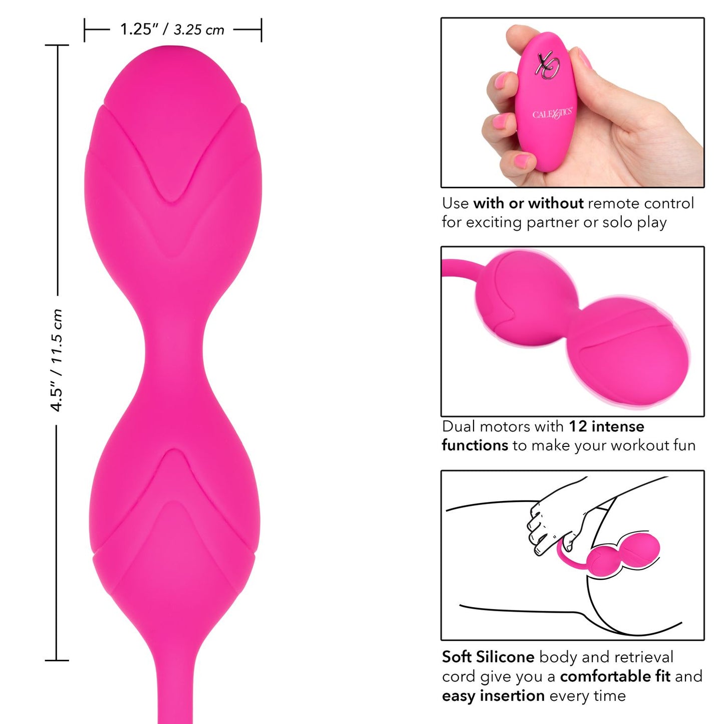 Remote Dual Motor Kegel System