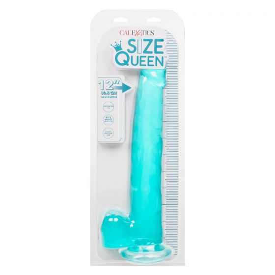 Size Queen 12in Blue