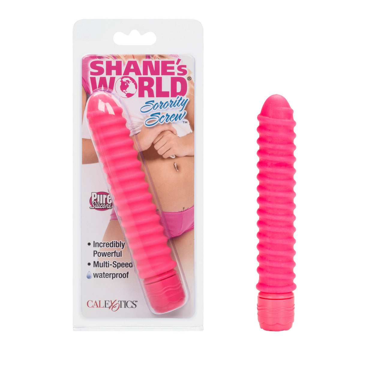 Shanes World Sorority Screw Silicone Pink