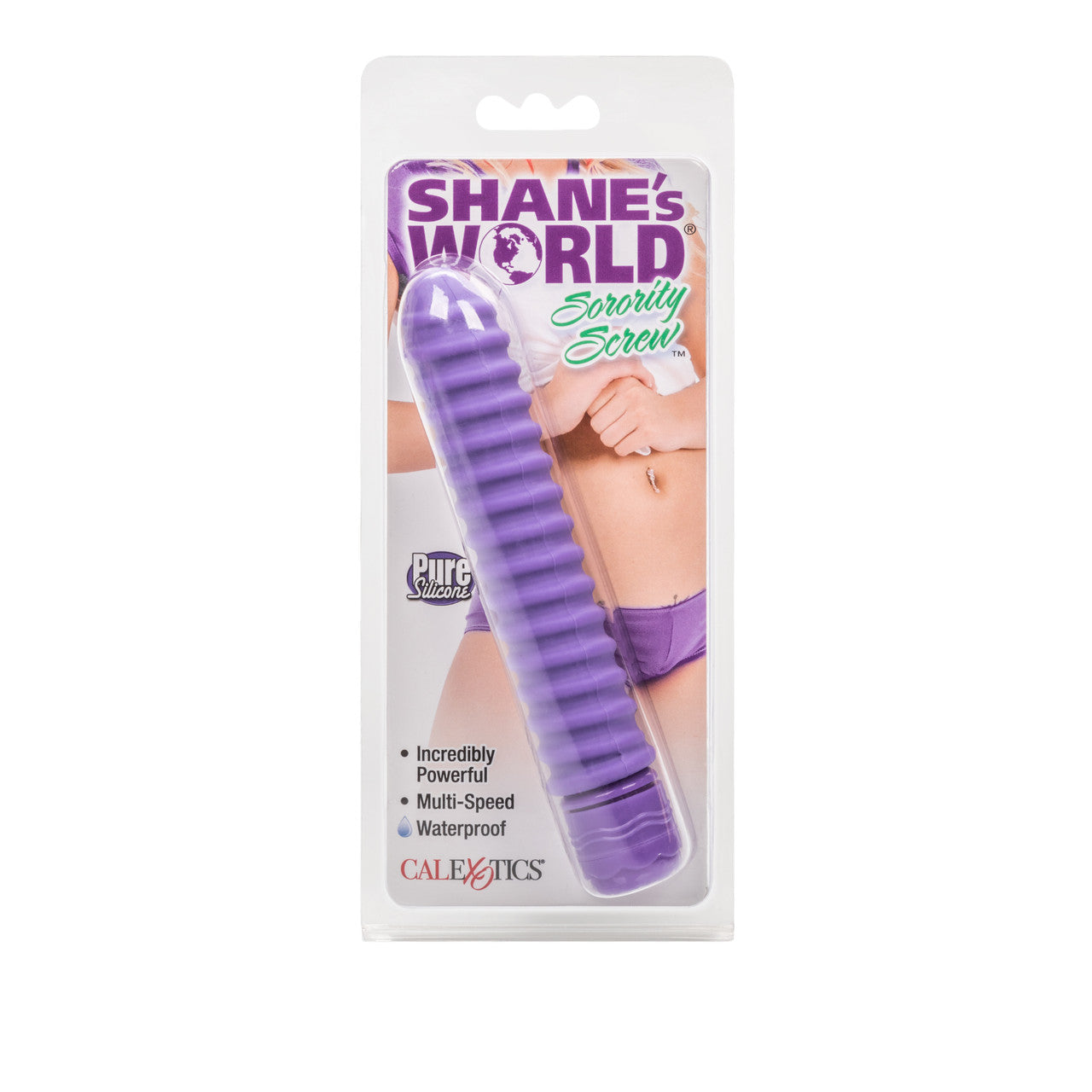 Shanes World Sorority Screw Vibe Silicone Purple