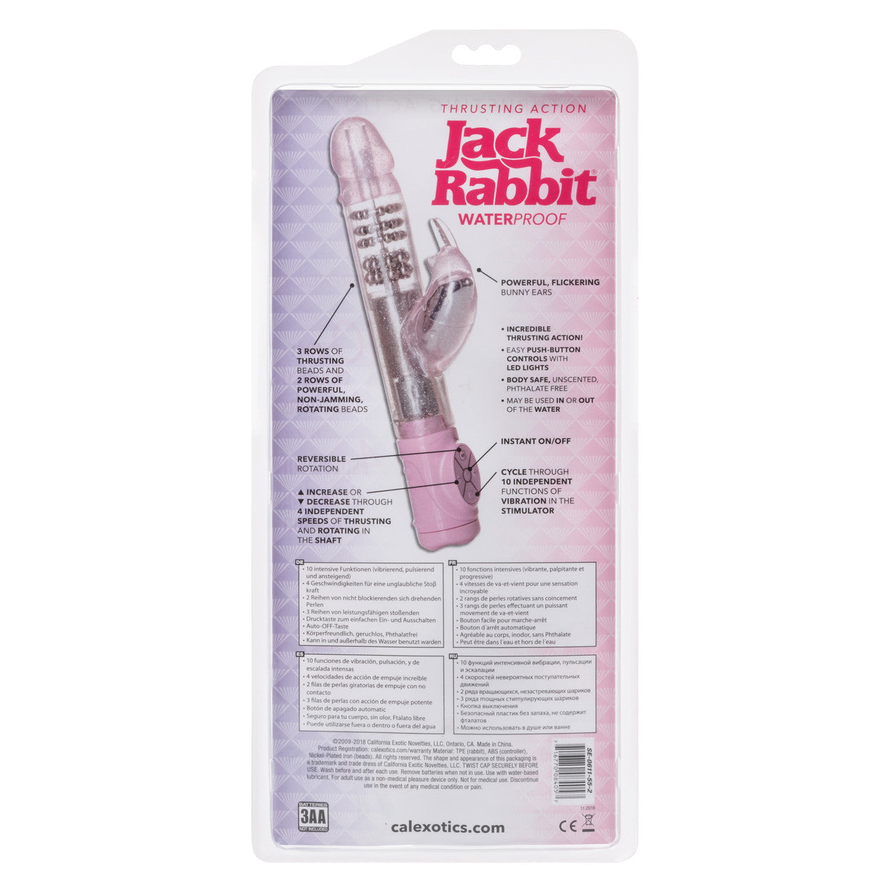 Thrusting Jack Rabbit Pink