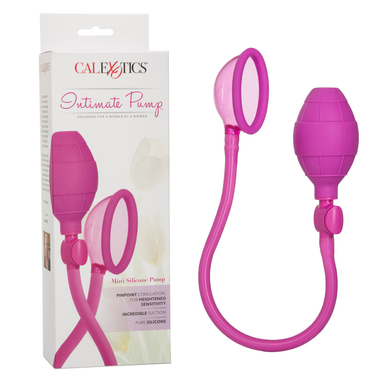 Mini Silicone Clitoral Pump Pink