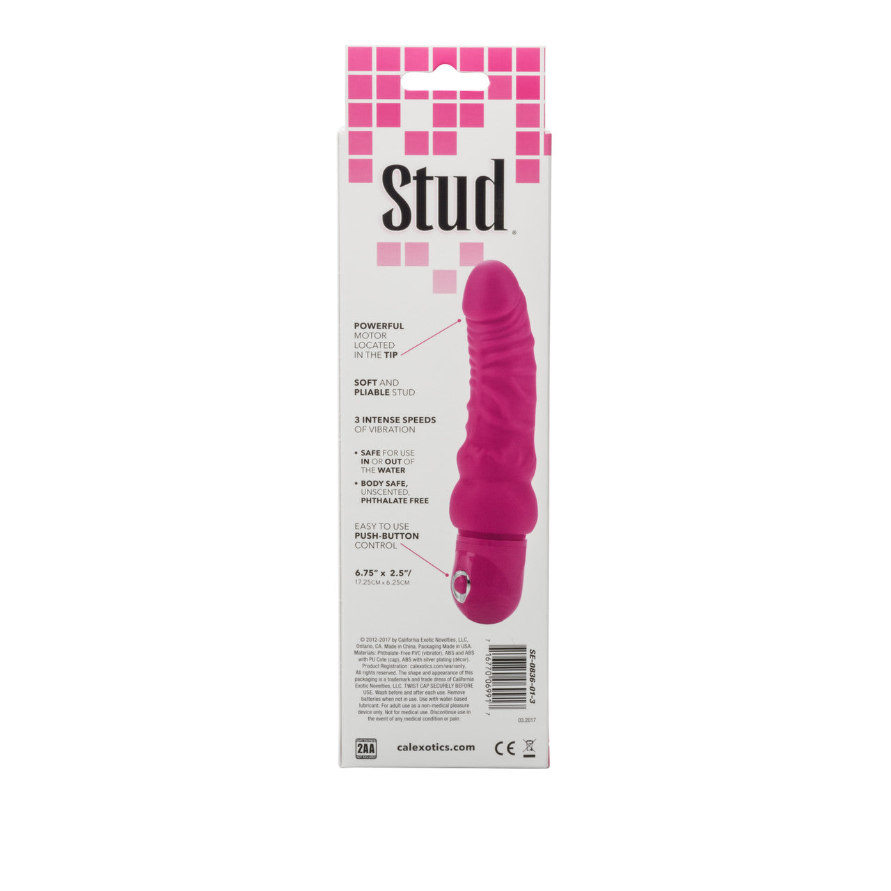 Power Stud Curvy W/p Pink