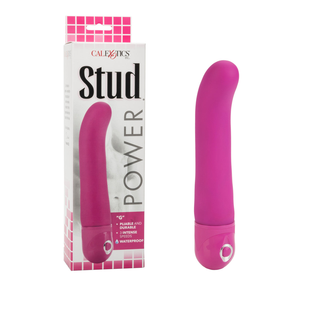 Power Stud G W/p Pink