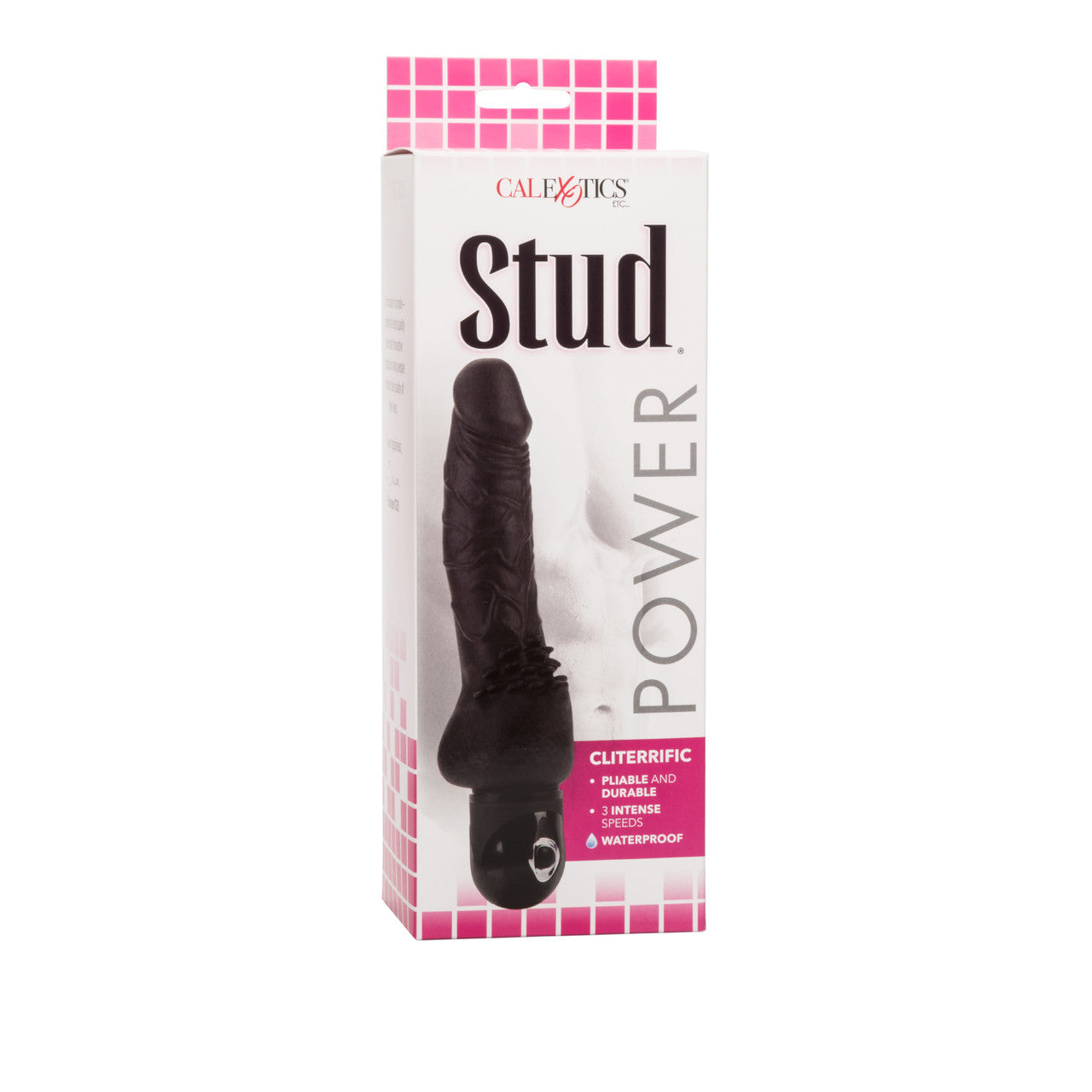 Power Stud Clitterific W/p Black