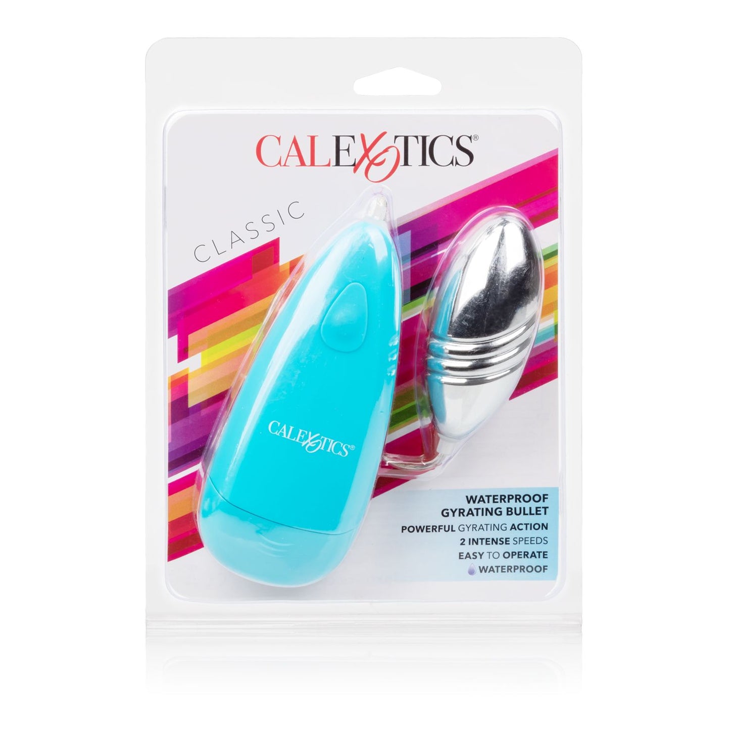 Waterproof Gyrating Bullet Blue