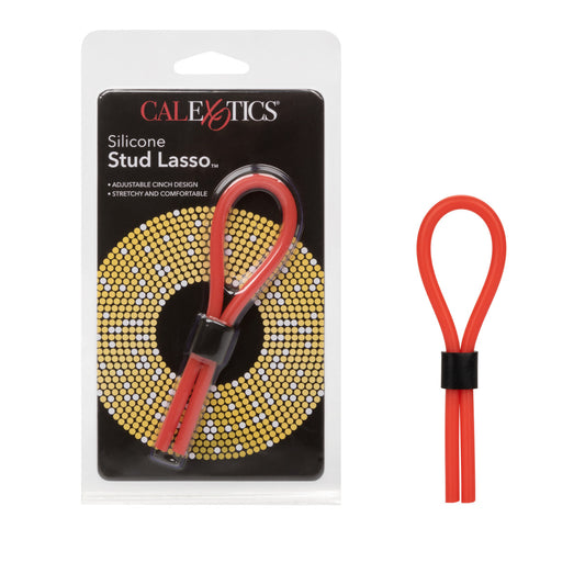 Silicone Stud Lasso Red