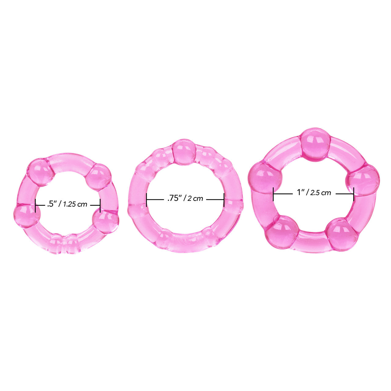 Island Rings-pink