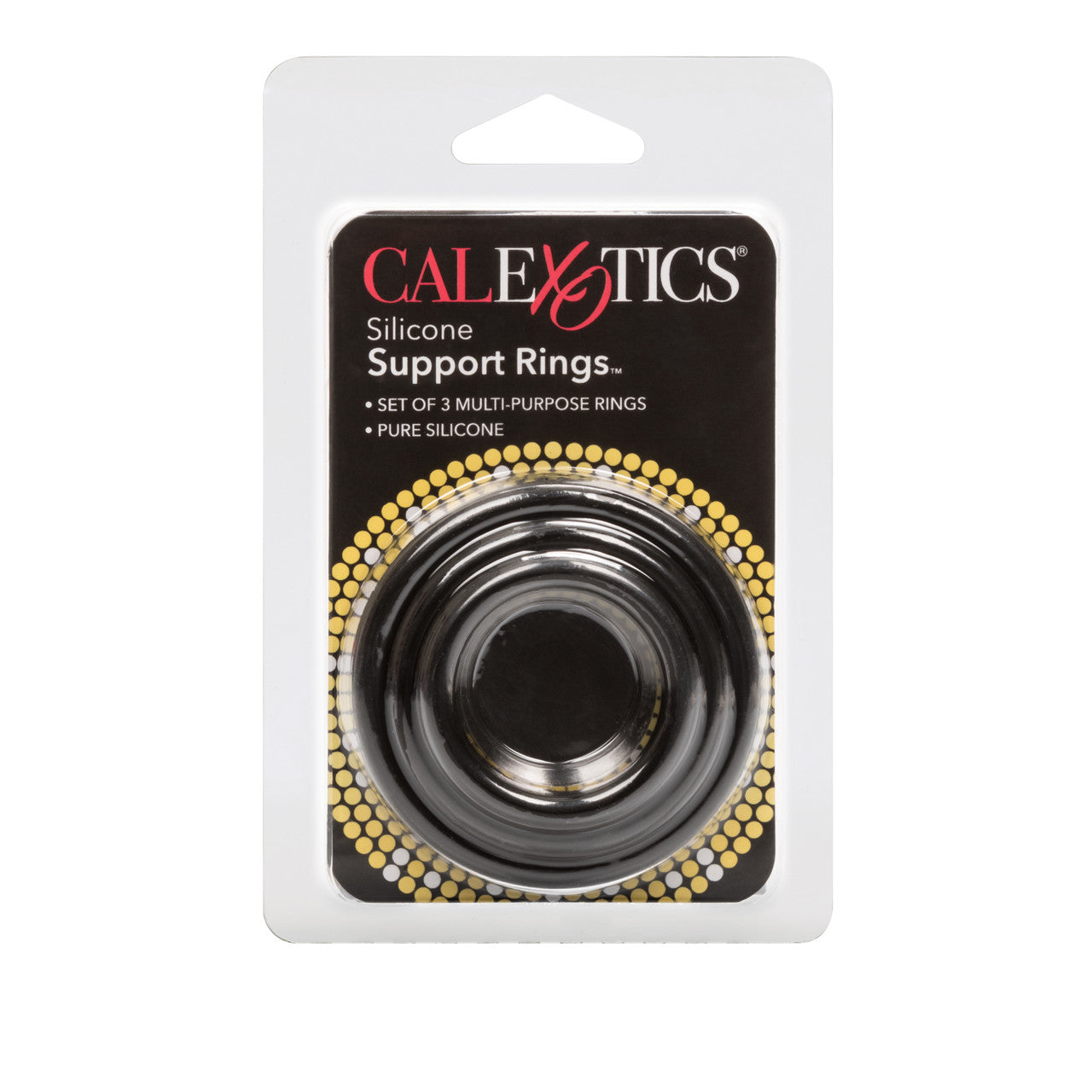 Silicone Support Rings Black