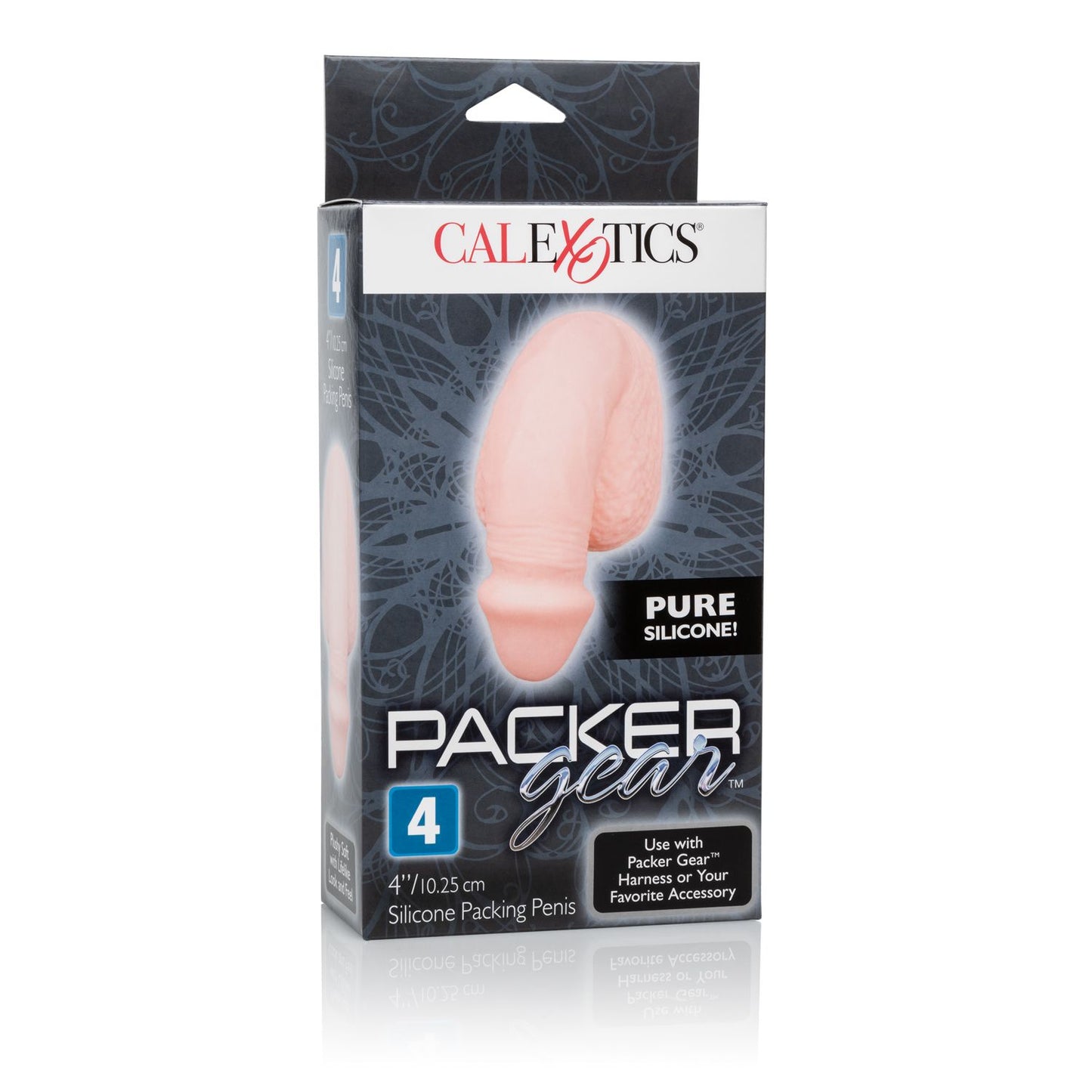 Packer Gear 4in Silicone Penis Ivory