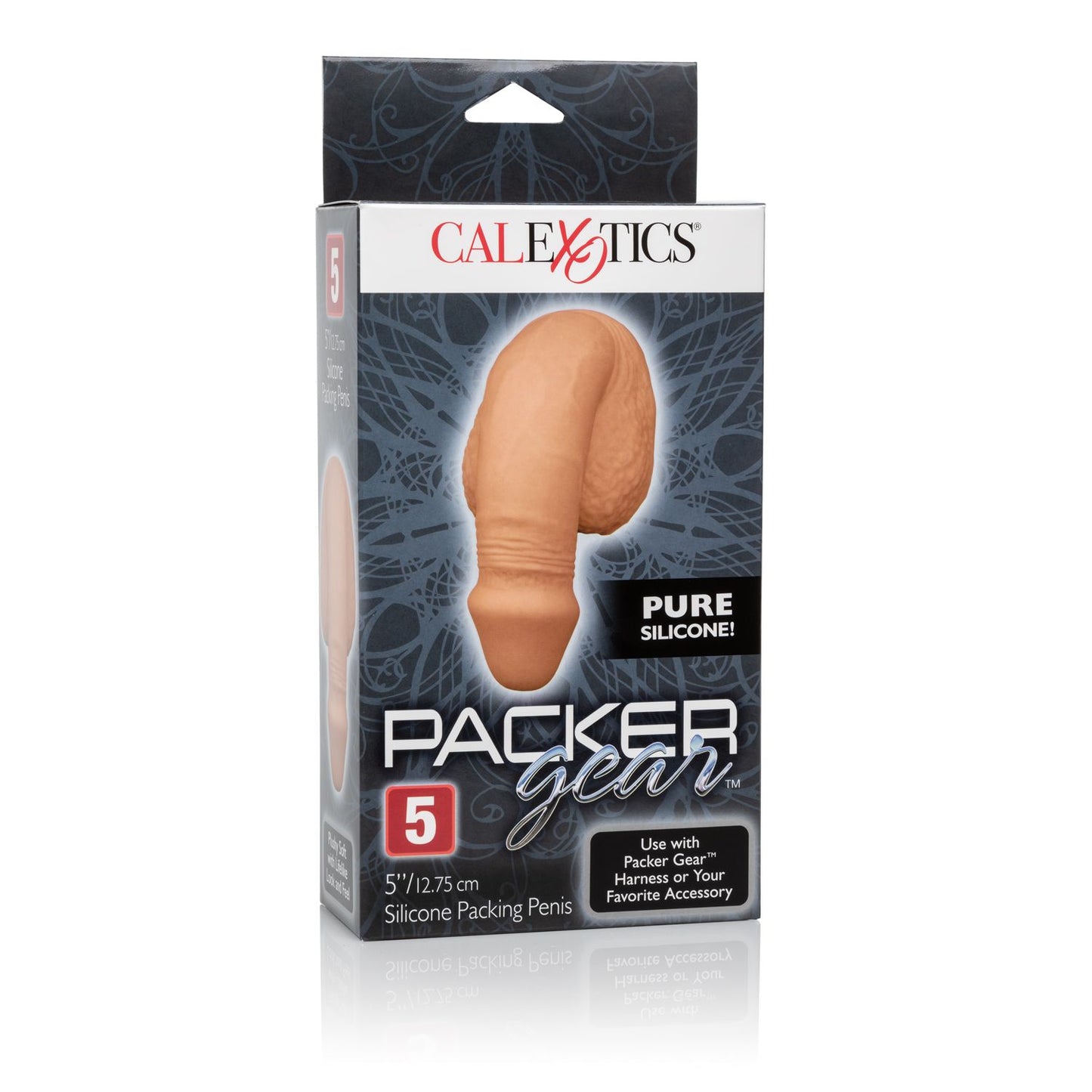 Packer Gear 5in Silicone Penis Tan