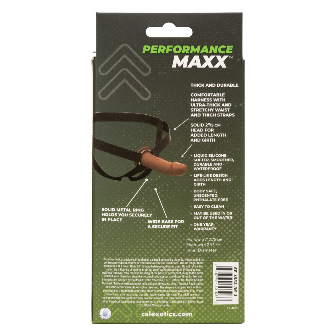 Performance Maxx Life-like Extension W/ Harness Brown