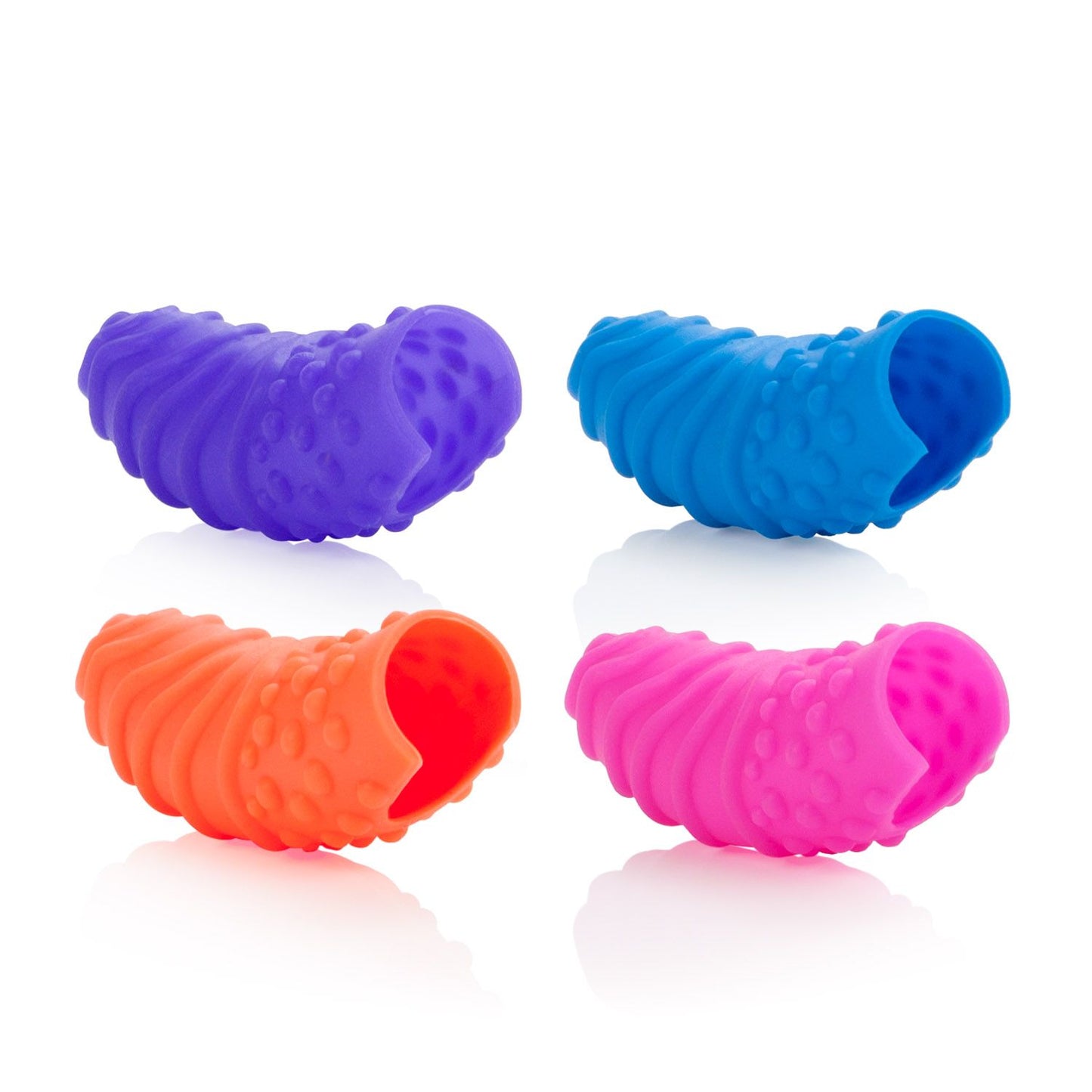 Posh Silicone Finger Teasers Swirl