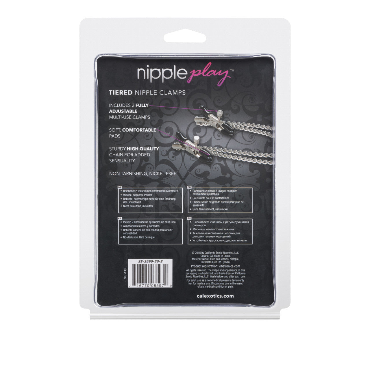 Nipple Play Tiered Nipple Clamps