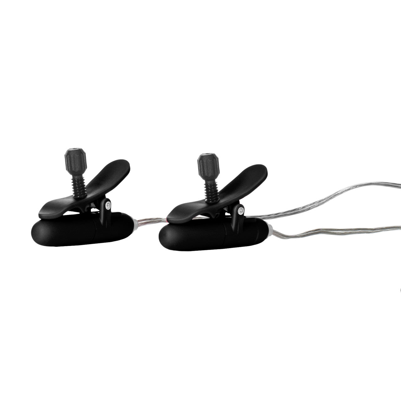 Nipple Play Nipple Teasers Vibrating & Heated Black